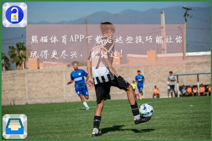熊猫体育APP下载后这些技巧能让你玩得更尽兴，别错过！